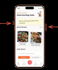 Take a screenshot in the app